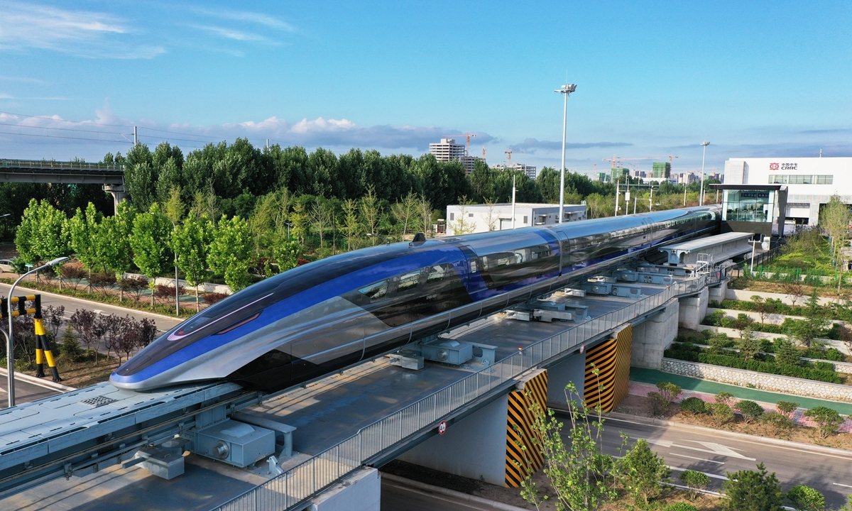 World's fastest 600 km/h maglev train