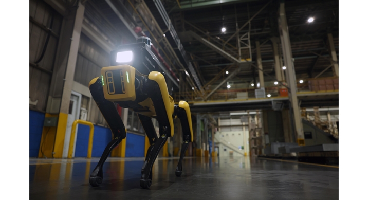 ‘Factory Safety Service Robot’ based on Boston Dynamic’s quadruped, Spot®