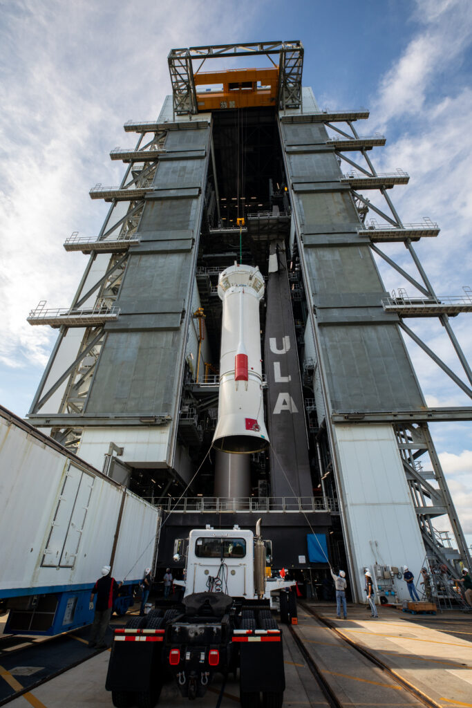 The United Launch Alliance (ULA) Centaur stage for NASA’s Lucy mission 