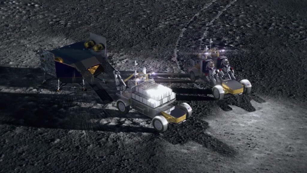 Northrop Grumman Lunar Terrain Vehicle Team: Image from Northrop Grumman