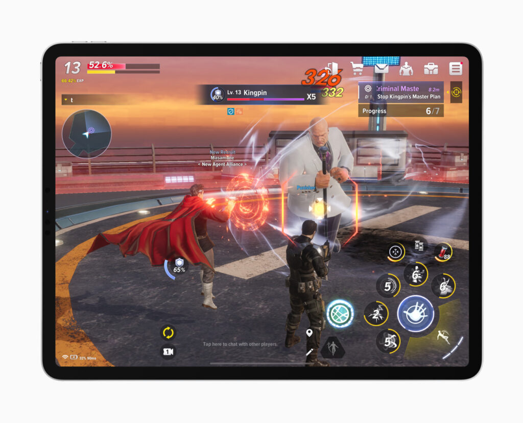 App Store's best apps and games for 2021. iPad Game of the Year: “MARVEL Future Revolution,” from Netmarble Corporation.