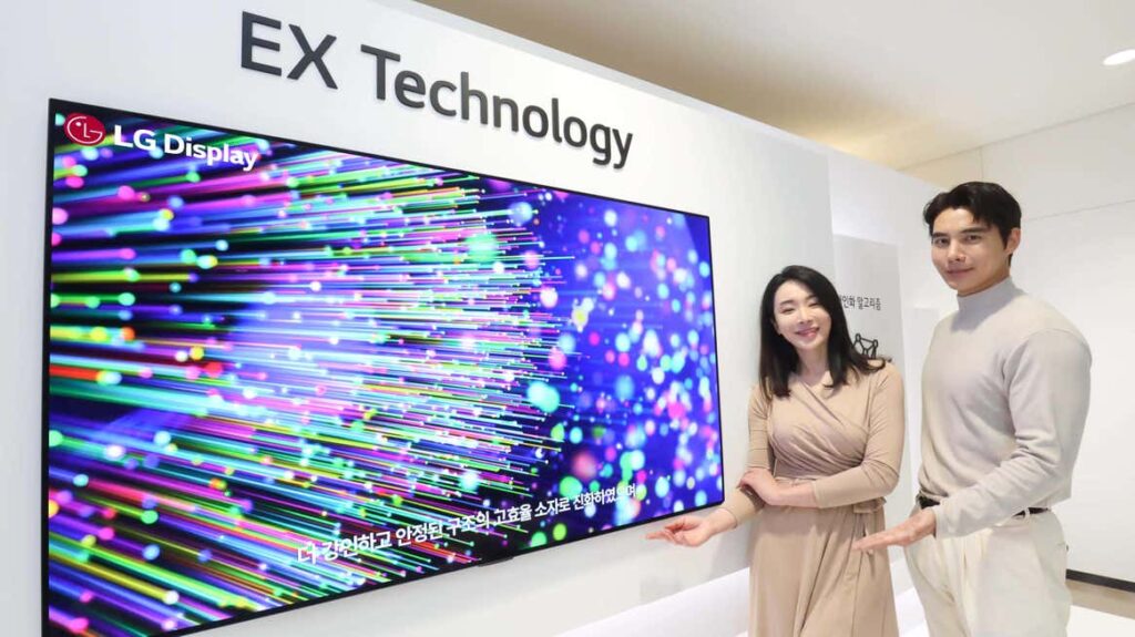 LG OLED EX Display
