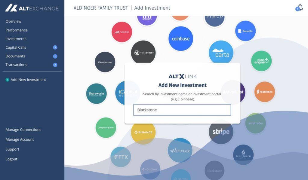 AltXLink-Investment-flow. AltExchange Unveils Industry's First Fully-Automated Alternative Investment Platform