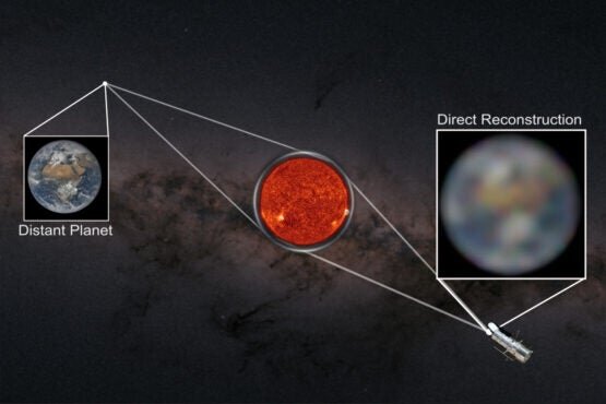 Scientists describe a gravity telescope that could image exoplanets