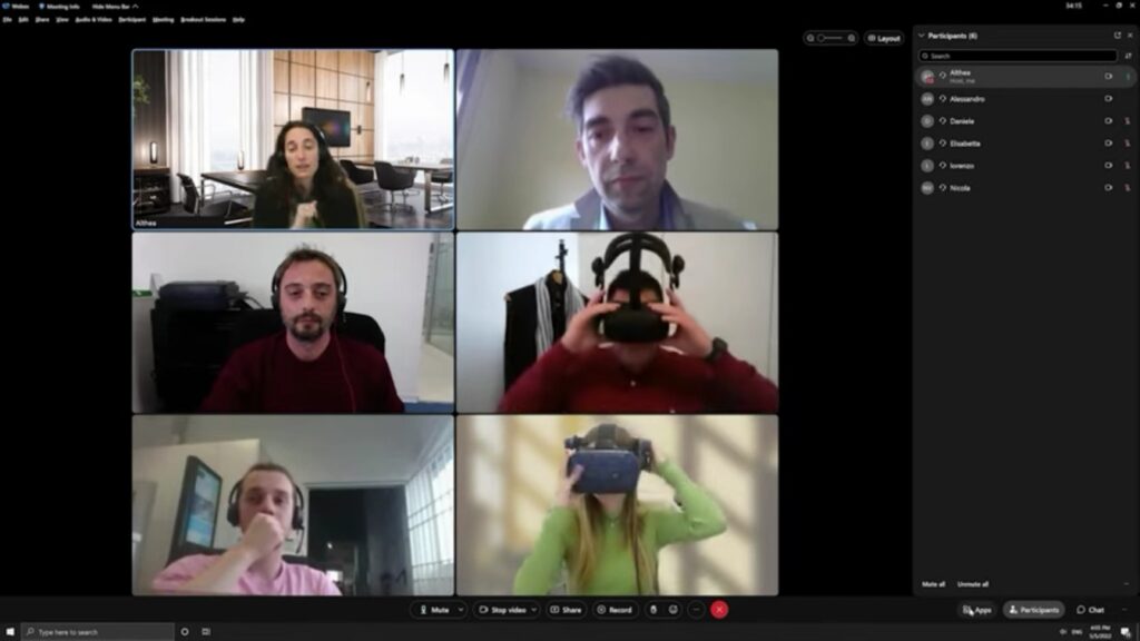 Cisco Webex VR Meeting