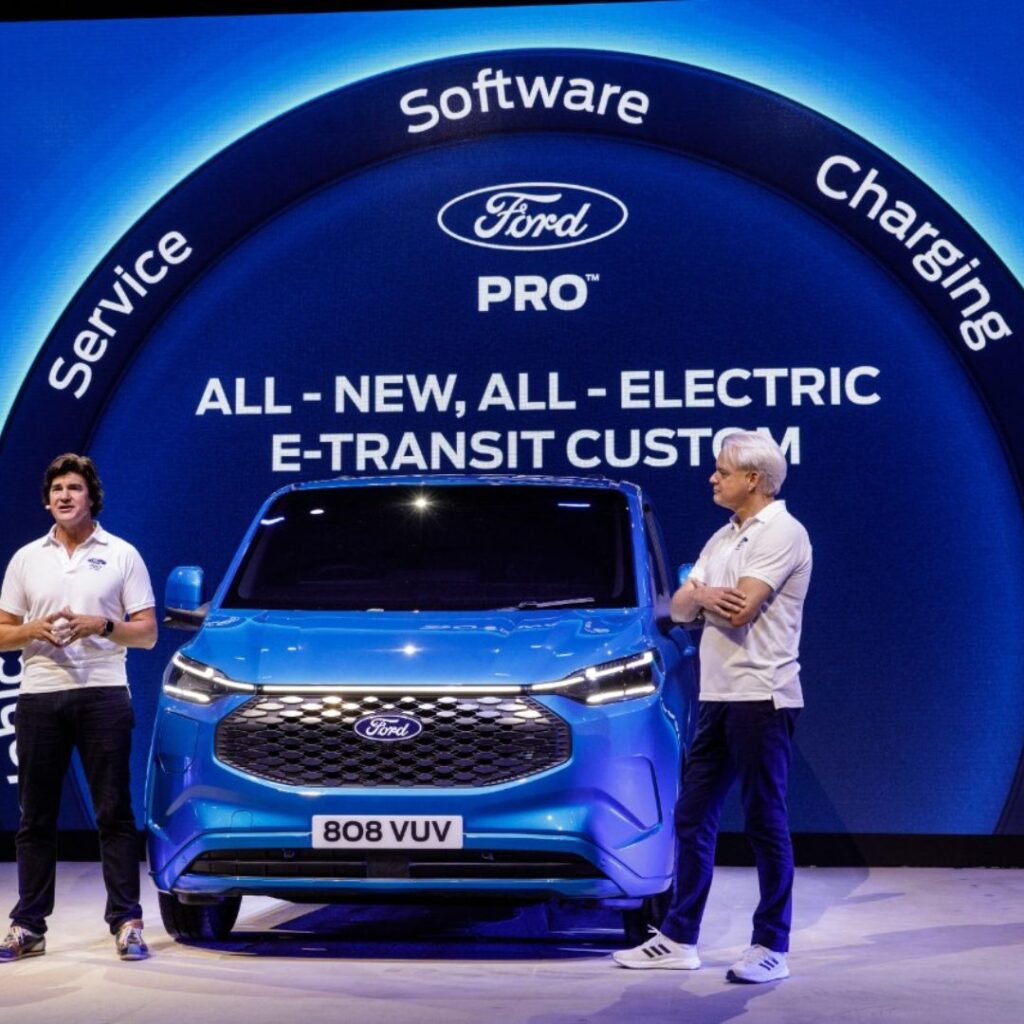 Ford's all-new E-Transit Custom