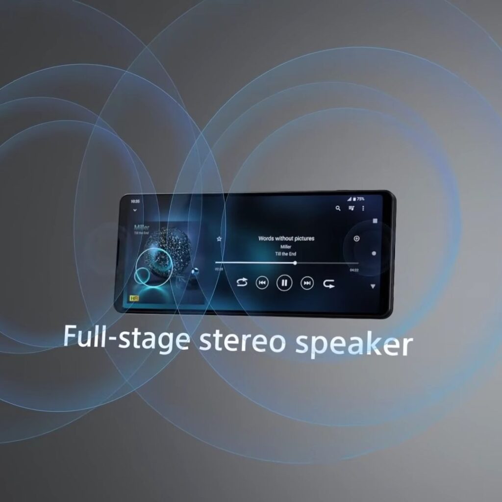 Sony Xperia 5 IV Stereo Speakers