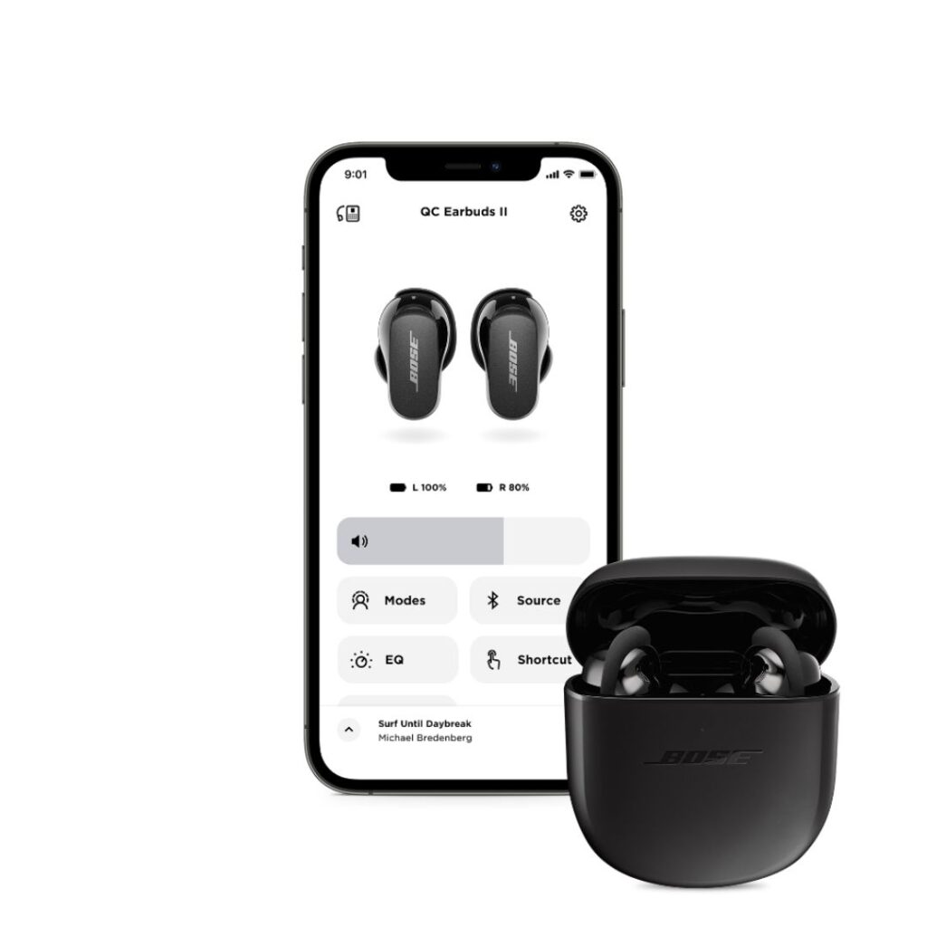 Bose QuietComfort Earbuds II Mobile App