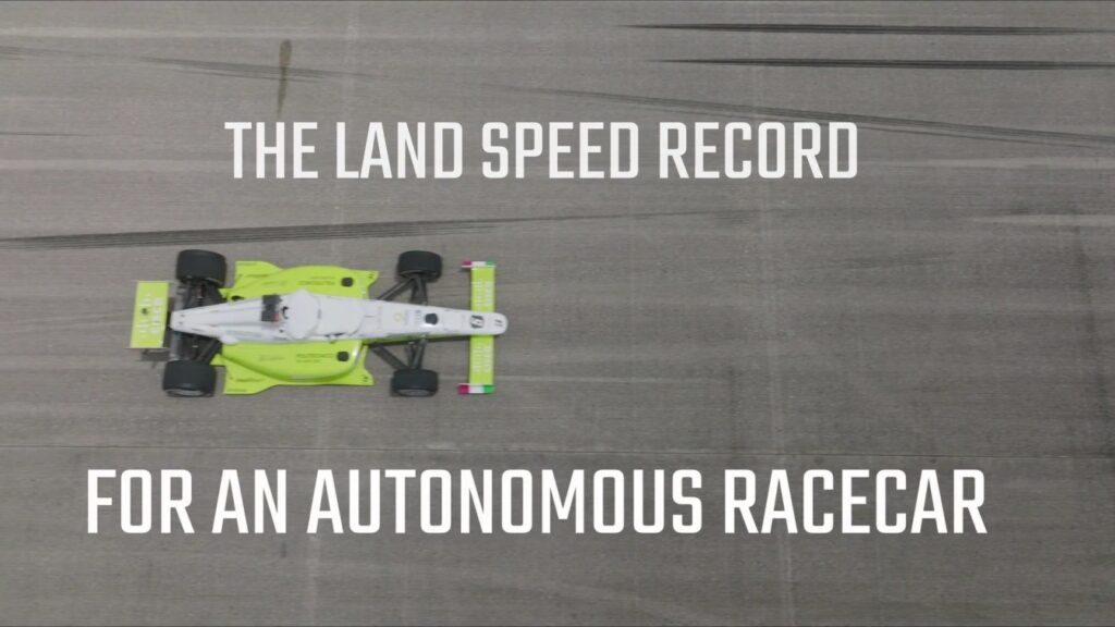 Speed Record for autonomous cars