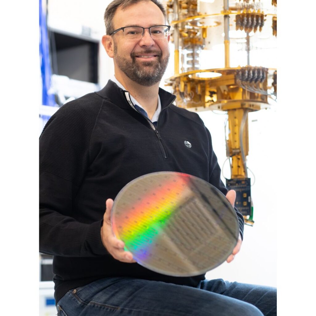 Intel's Director of Quantum Hardware, James S. Clarke (Image from Intel Corporation)