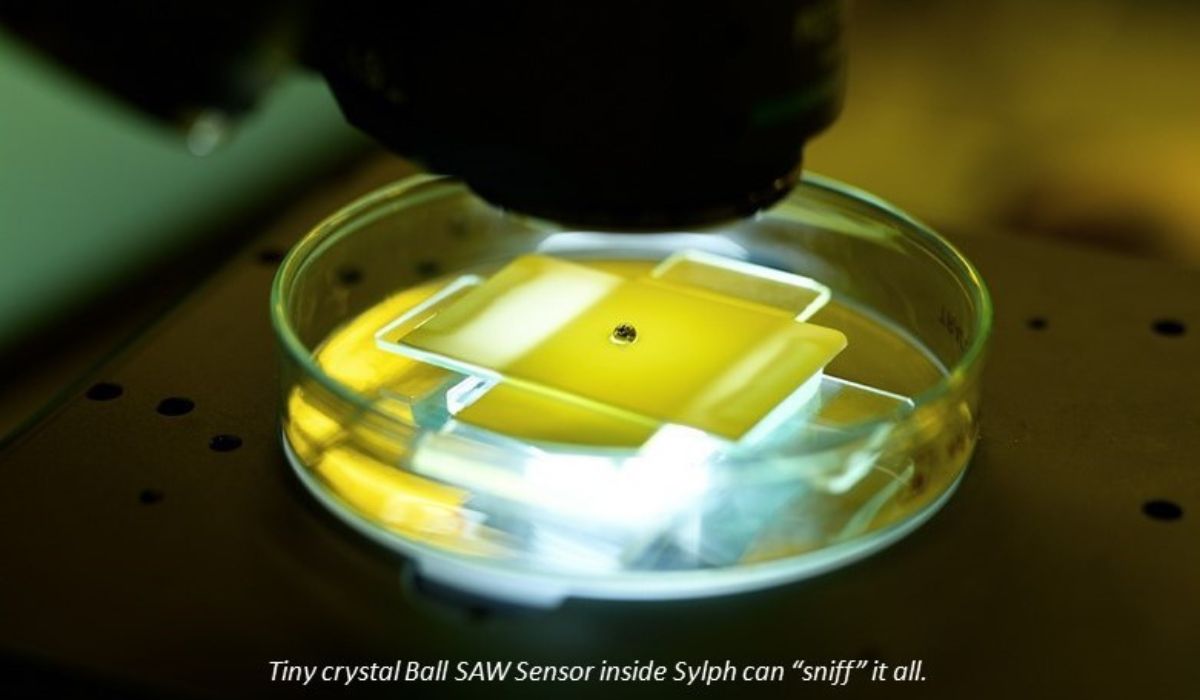 World’s Smallest SAW sensor for ‘Sniffing’ Chemicals in the Air from Ball Wave