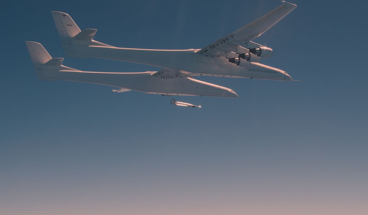 Stratolaunch Successfully Completes Separation Test of Talon-A Vehicle