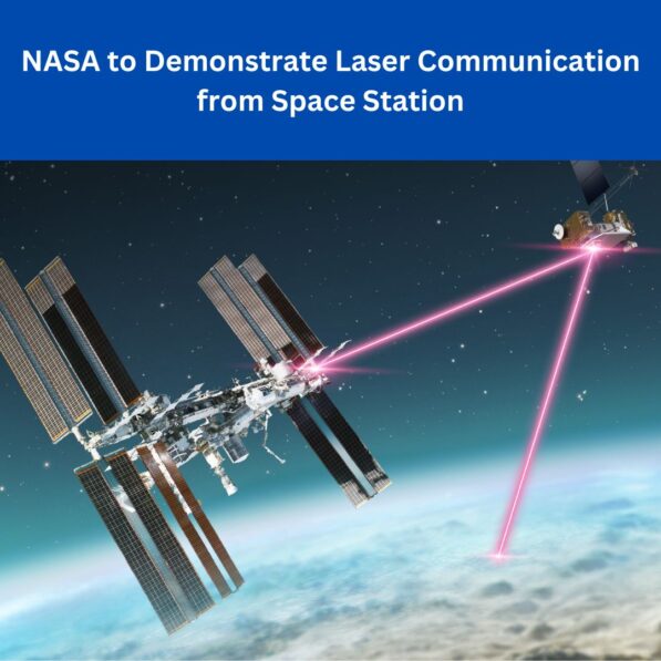 NASA to Demonstrate Laser Communication from Space Station