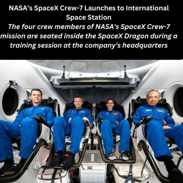 NASA Space X Crew 7