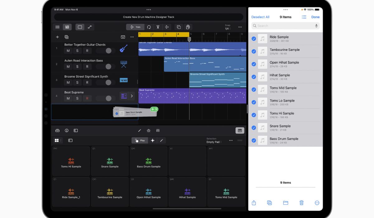 Apple-Logic-Pro-slip-import