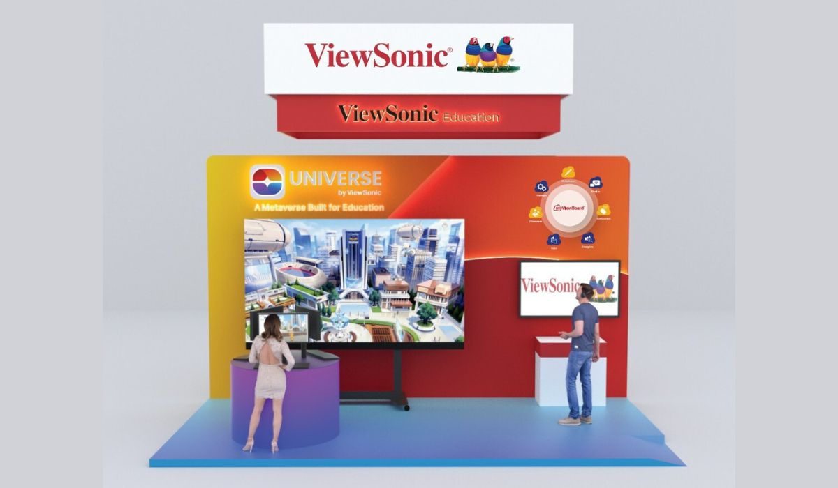 ViewSonic to Showcase its Metaverse for Education and Foldable 135" All-in-One LED Display