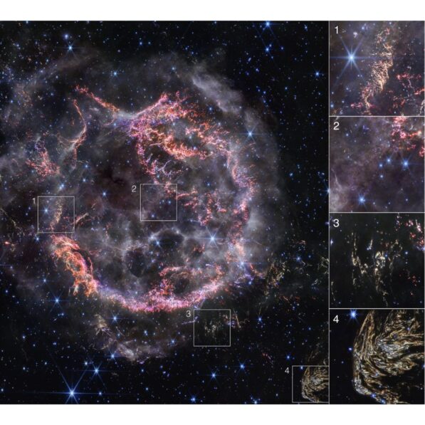 Image: Cassiopeia A Features
